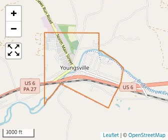 Area schools map