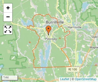Area schools map