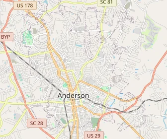 Area schools map