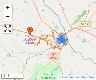 Area schools map