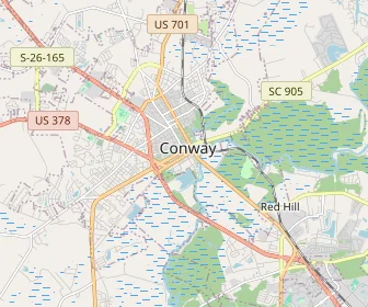 Area schools map