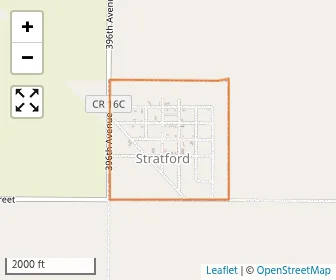 Area schools map
