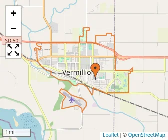 Area schools map