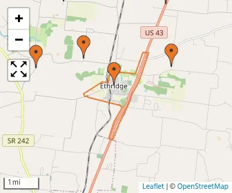 Area schools map