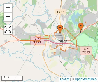 Area schools map