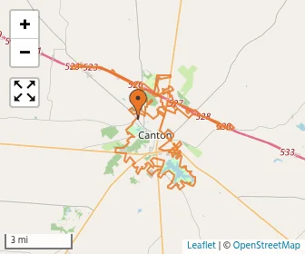 Area schools map