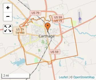 Area schools map