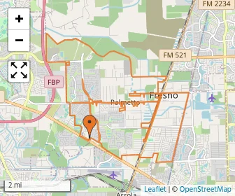 Area schools map