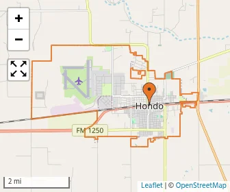 Area schools map