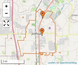Area schools map