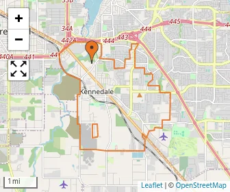 Area schools map