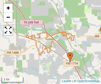 Area schools map