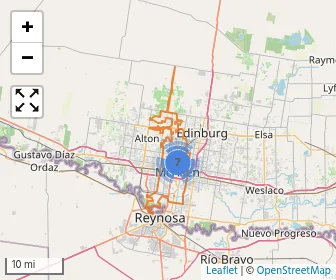 Area schools map