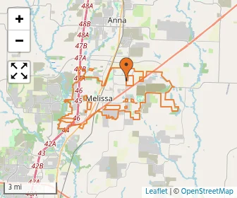 Area schools map