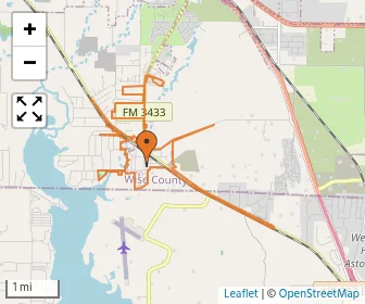 Area schools map