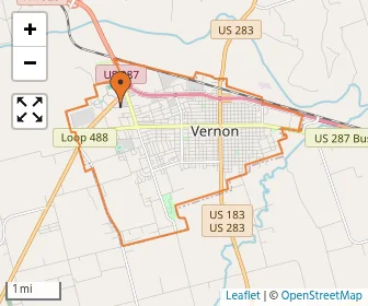 Area schools map