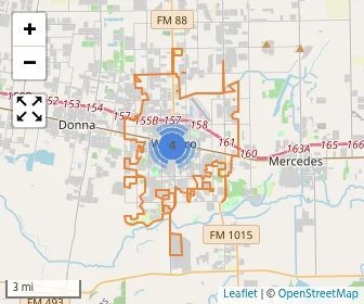 Area schools map