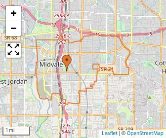 Area schools map