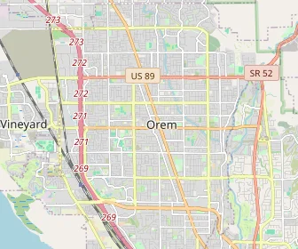 Area schools map