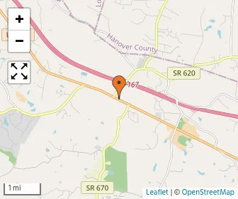 Area schools map