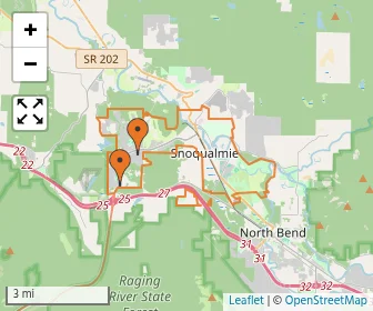 Area schools map