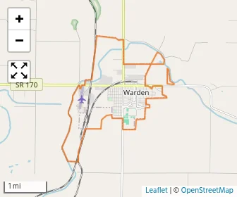Area schools map