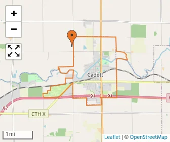 Area schools map