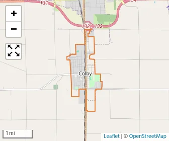 Area schools map