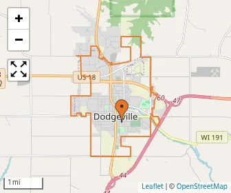 Area schools map