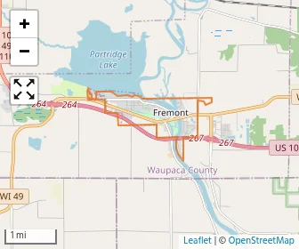 Area schools map
