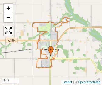 Area schools map