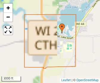 Area schools map