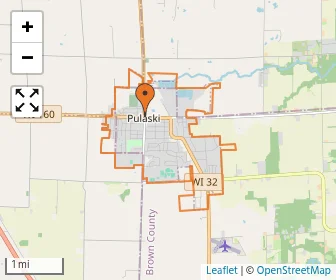 Area schools map