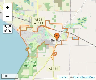 Area schools map