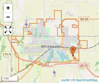 Area schools map