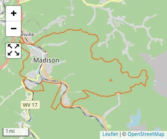 Area schools map