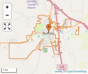 Area schools map